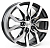 Диски RST R138 7 х 18 5*110 Et: 50 Dia: 63.4 черный с проточкой глянцевый
