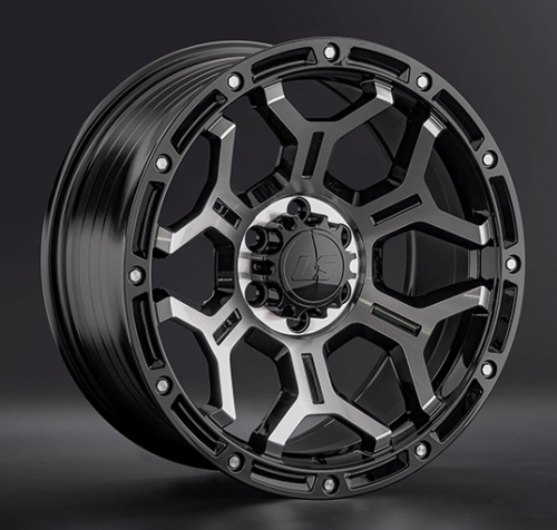 Диски LS wheels FlowForming RC68 9 х 20 6*139,7 Et: 30 Dia: 100.1 черный полностью полированный