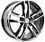 Диски RST R128 7.5 х 18 5*108 Et: 45 Dia: 63.3 черный с проточкой глянцевый
