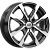 Диски Wheels UP Up122 6 х 15 4*100 Et: 45 Dia: 67.1 черный с проточкой глянцевый