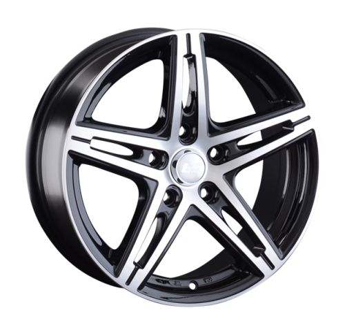 Диски LS wheels LS288 7.5 х 17 4*100 Et: 40 Dia: 60.1 черный полностью полированный