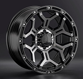 Диски LS wheels FlowForming RC68 9 х 18 6*139,7 Et: 25 Dia: 106.1 черный полностью полированный