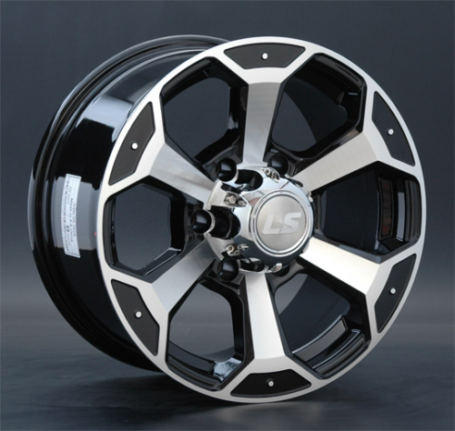 Диски LS wheels LS187 7.5 х 18 6*139,7 Et: 42 Dia: 92.5 черный полностью полированный