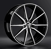 Диски LS Forged FG01 10 х 21 5*112 Et: 52 Dia: 66.6 черный полностью полированный