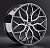 Диски LS Forged FG13 9.5 х 22 5*108 Et: 48 Dia: 63.3 черный полностью полированный