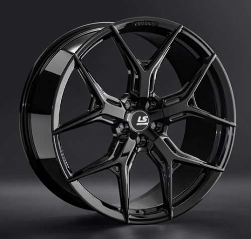 Диски LS Forged FG14 11 х 22 5*112 Et: 45 Dia: 66.6 черный матовый