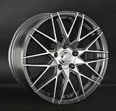 Диски LS wheels LS 784 7.5 х 17 4*100 Et: 38 Dia: 73.1 серый с полировкой