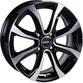Диски AERO V2110 6 х 15 4*114,3 Et: 40 Dia: 66.1 черный с проточкой глянцевый