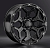 Диски LS wheels FlowForming RC68 9 х 20 6*114,3 Et: 25 Dia: 67.1 черный матовый