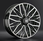 Диски LS Forged FG33 8 х 20 6*114,3 Et: 46 Dia: 67.1 черный полностью полированный