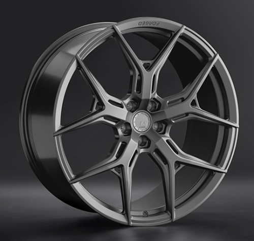 Диски LS Forged FG14 10.5 х 21 5*112 Et: 43 Dia: 66.6 серый матовый