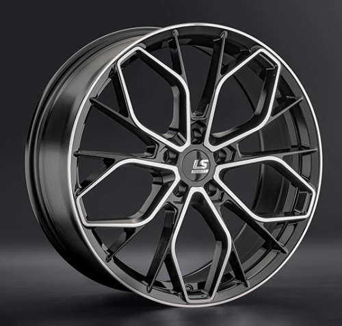 Диски LS wheels FlowForming RC71 9 х 20 5*120 Et: 40 Dia: 72.6 черный полностью полированный