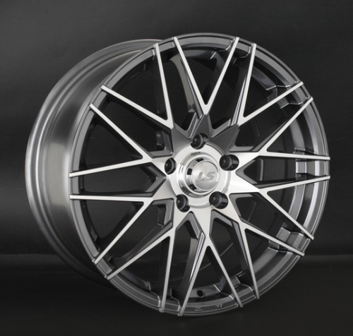 Диски LS wheels LS 784 6.5 х 15 4*100 Et: 40 Dia: 60.1 серый с полировкой