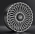 Диски LS wheels FlowForming RC99 8.5 х 20 6*114,3 Et: 45 Dia: 67.1 черный с проточкой матовый