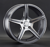 Диски LS wheels LS 892 8 х 17 4*100 Et: 35 Dia: 60.1 серый с полировкой