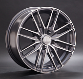 Диски LS wheels LS 760 6.5 х 15 4*100 Et: 40 Dia: 73.1 серый с полировкой