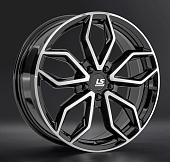 Диски LS wheels FlowForming RC104 7.5 х 18 5*112 Et: 40 Dia: 66.6 черный полностью полированный
