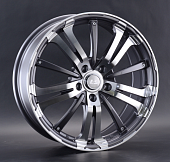 Диски LS wheels LS 955 7 х 16 4*100 Et: 40 Dia: 60.1 серый с полировкой
