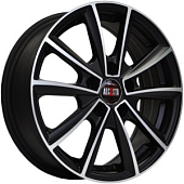 Диски ALCASTA M15 6 х 15 5*108 Et: 52.5 Dia: 63.3 черный с проточкой матовый