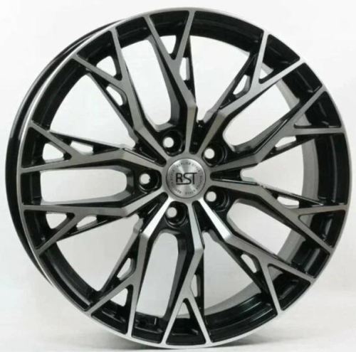 Диски RST R119 7 х 19 5*114,3 Et: 40 Dia: 64.1 черный с проточкой глянцевый