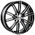 Диски RST R079 8 х 19 5*112 Et: 47 Dia: 66.6 черный с проточкой глянцевый