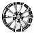 Диски RST R207 6.5 х 17 5*108 Et: 33 Dia: 60.1 черный с проточкой глянцевый