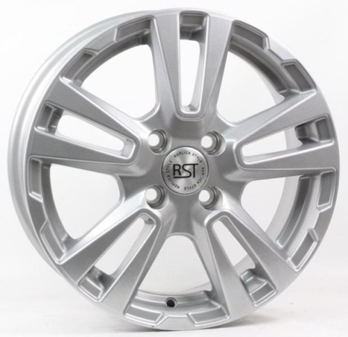 Диски RST  R065 6 х 15 4*100 Et: 50 Dia: 60.1 серебро с полированным ободом