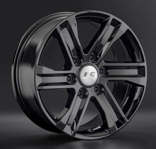 Диски LS wheels LS1359 8 х 17 6*139,7 Et: 36 Dia: 100.1 черный матовый