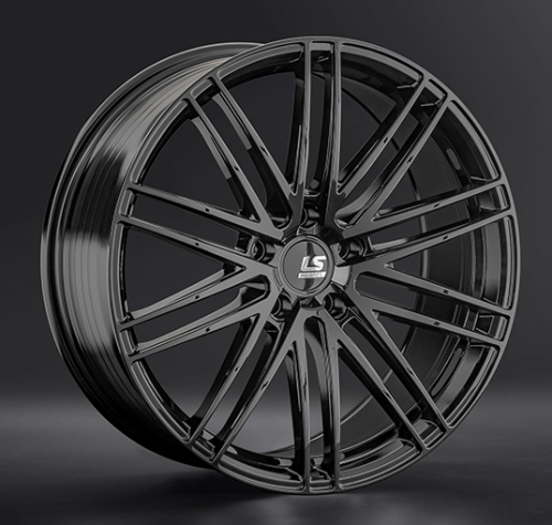 Диски LS wheels FlowForming RC75 9 х 20 5*114,3 Et: 40 Dia: 67.1 черный матовый