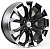 Диски RST R118 7.5 х 18 6*139,7 Et: 42 Dia: 75.1 черный с проточкой глянцевый